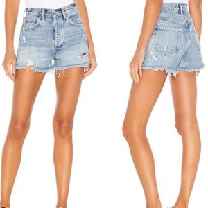NWT Agolde Light Blue Jean Shorts